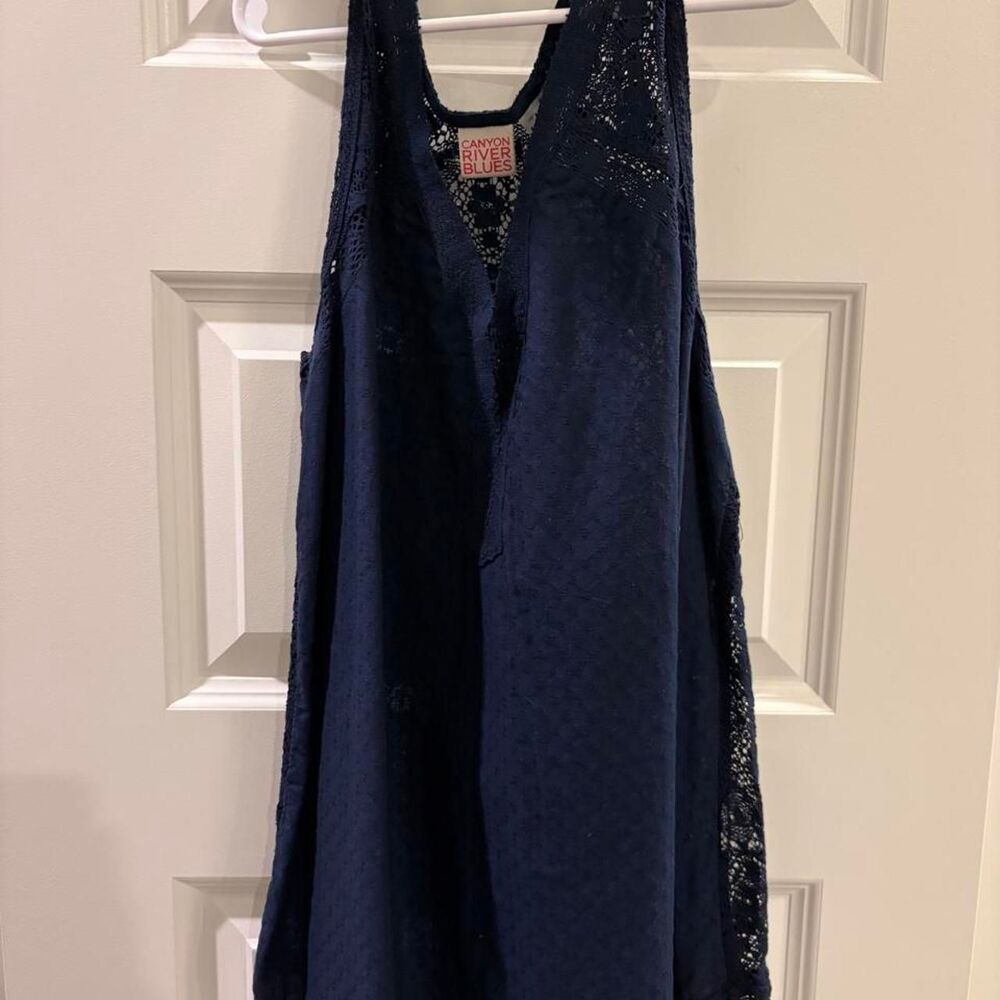 Canyon-river-blues Women's Navy and Blue Shirt